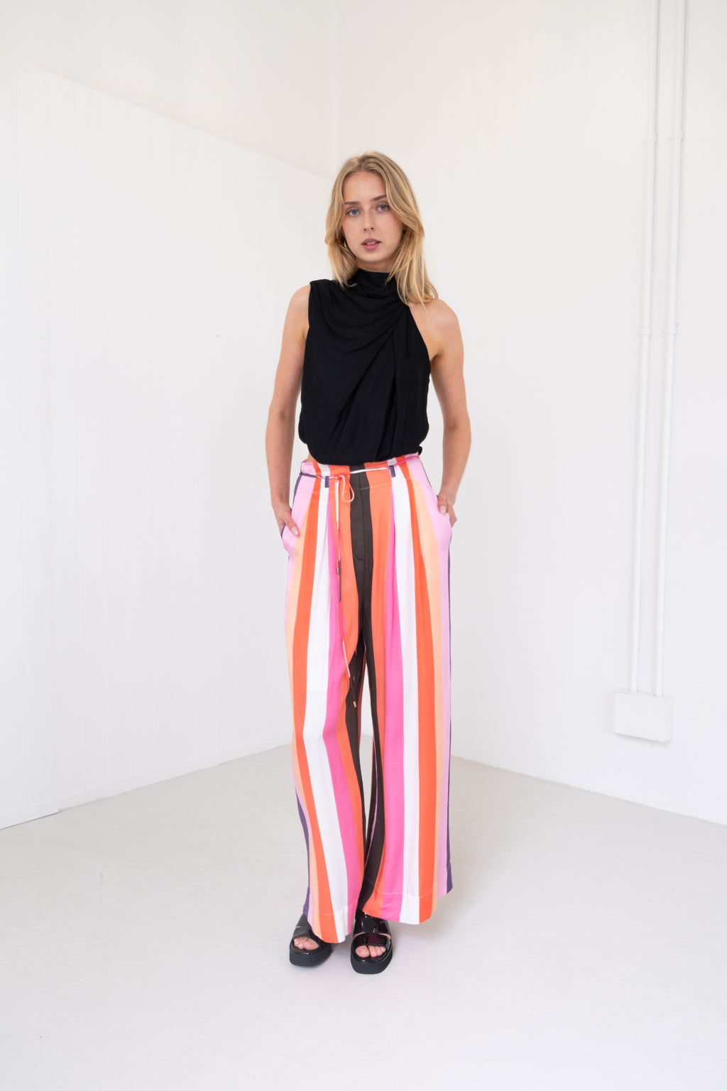 Alex & Carter Albers Pant Bright Stripe
