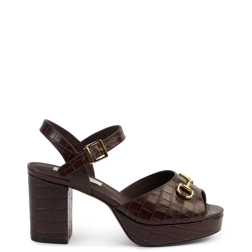 Kathryn Wilson Miranda Chocolate Croc