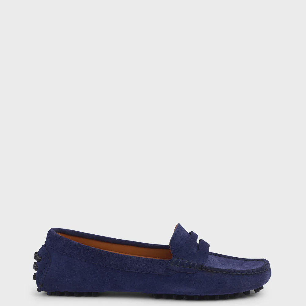 Kathryn Wilson Avery Navy Suede