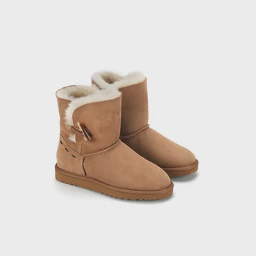 Kiwi Gear Matakana Sheepskin Slipper Chestnut