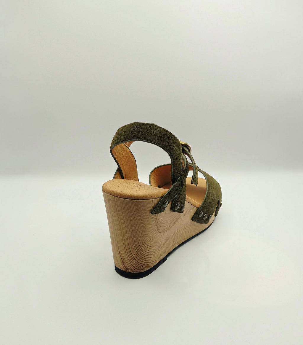 Tamara London Bilbo Olive Suede