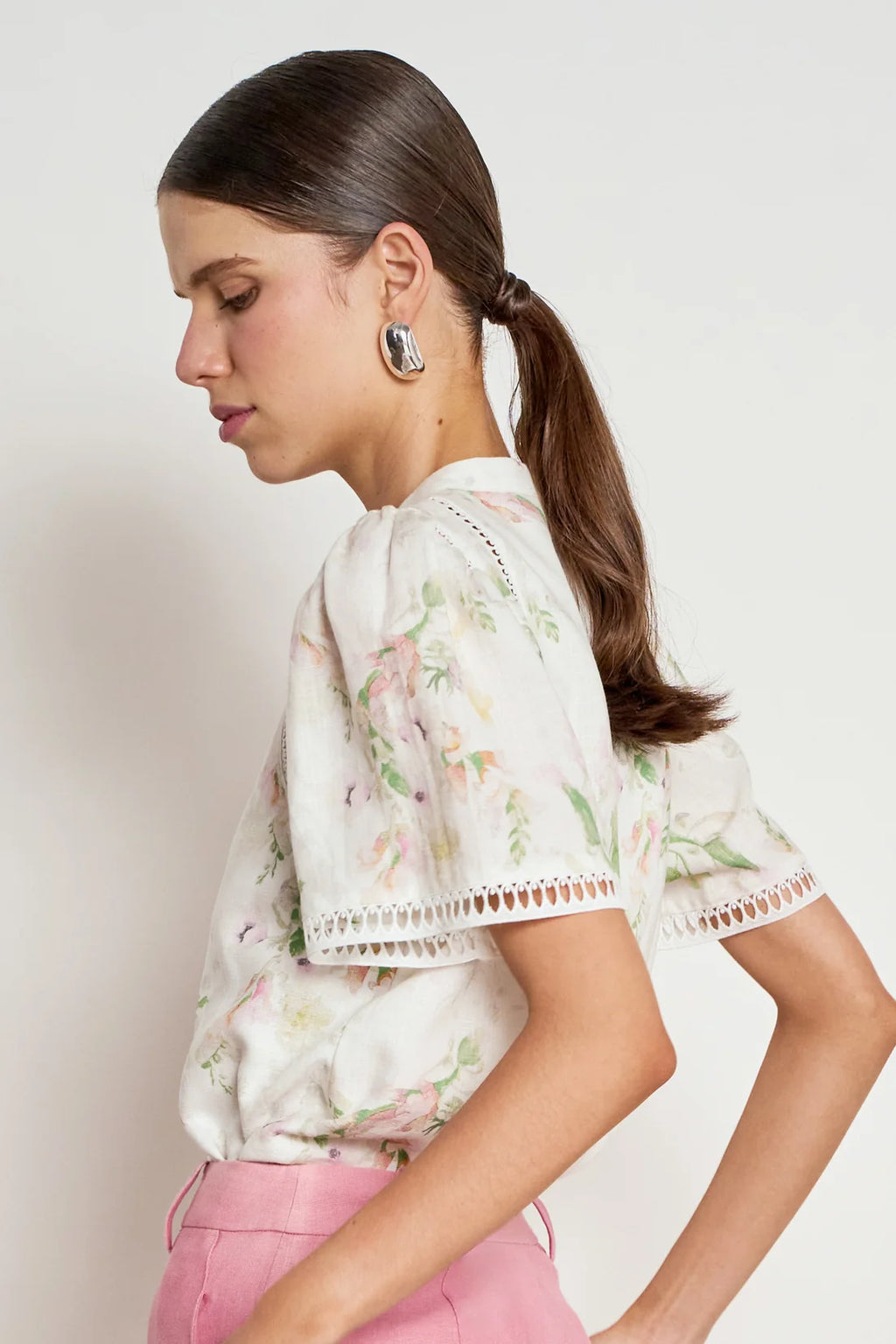 Zoe Kratzmann Charm Top Painterly Bloom