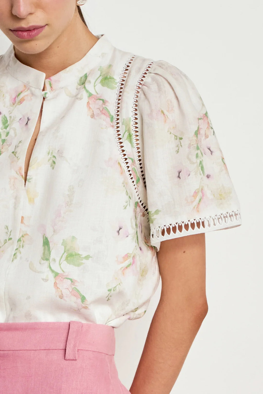 Zoe Kratzmann Charm Top Painterly Bloom