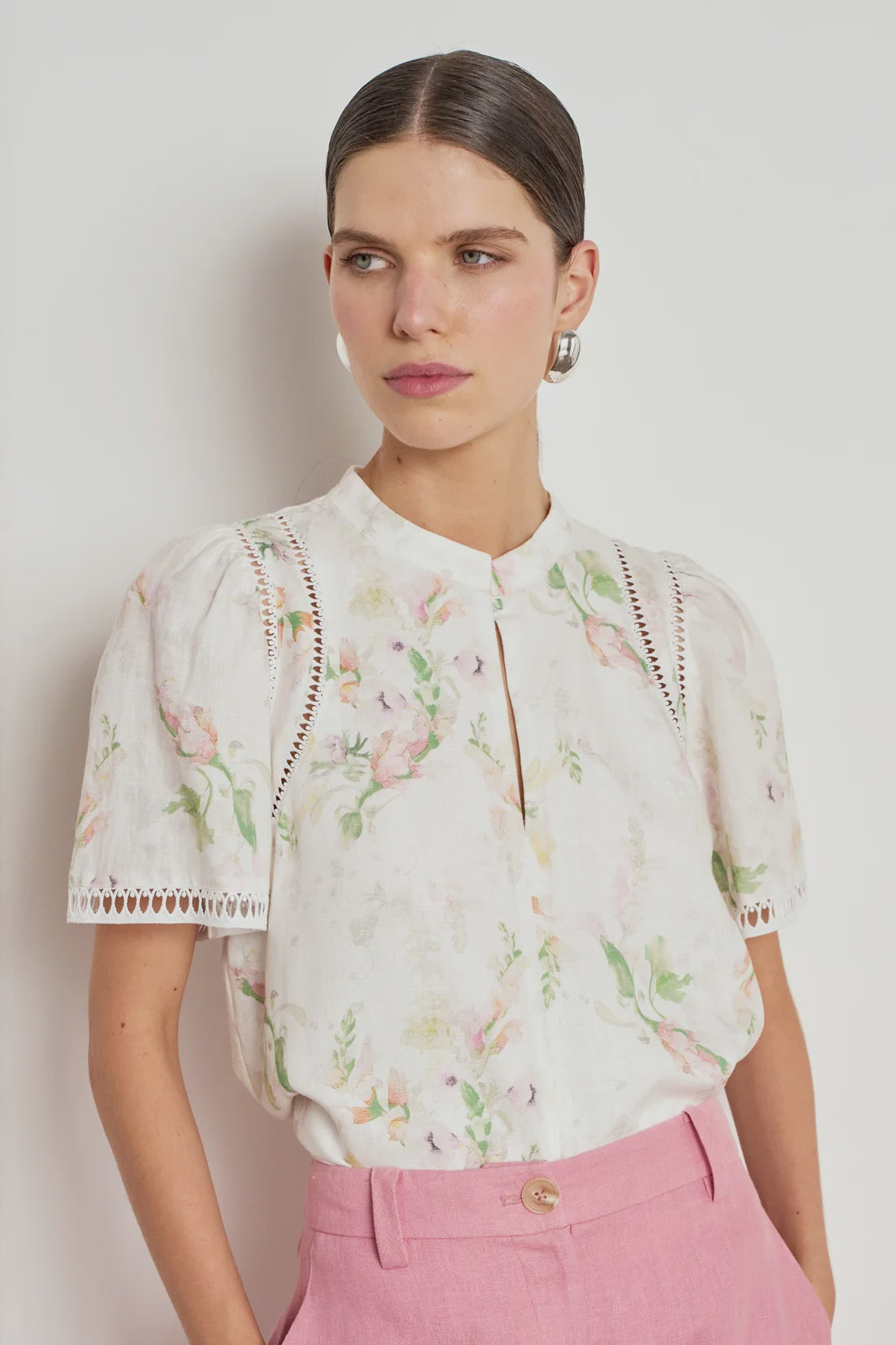 Zoe Kratzmann Charm Top Painterly Bloom