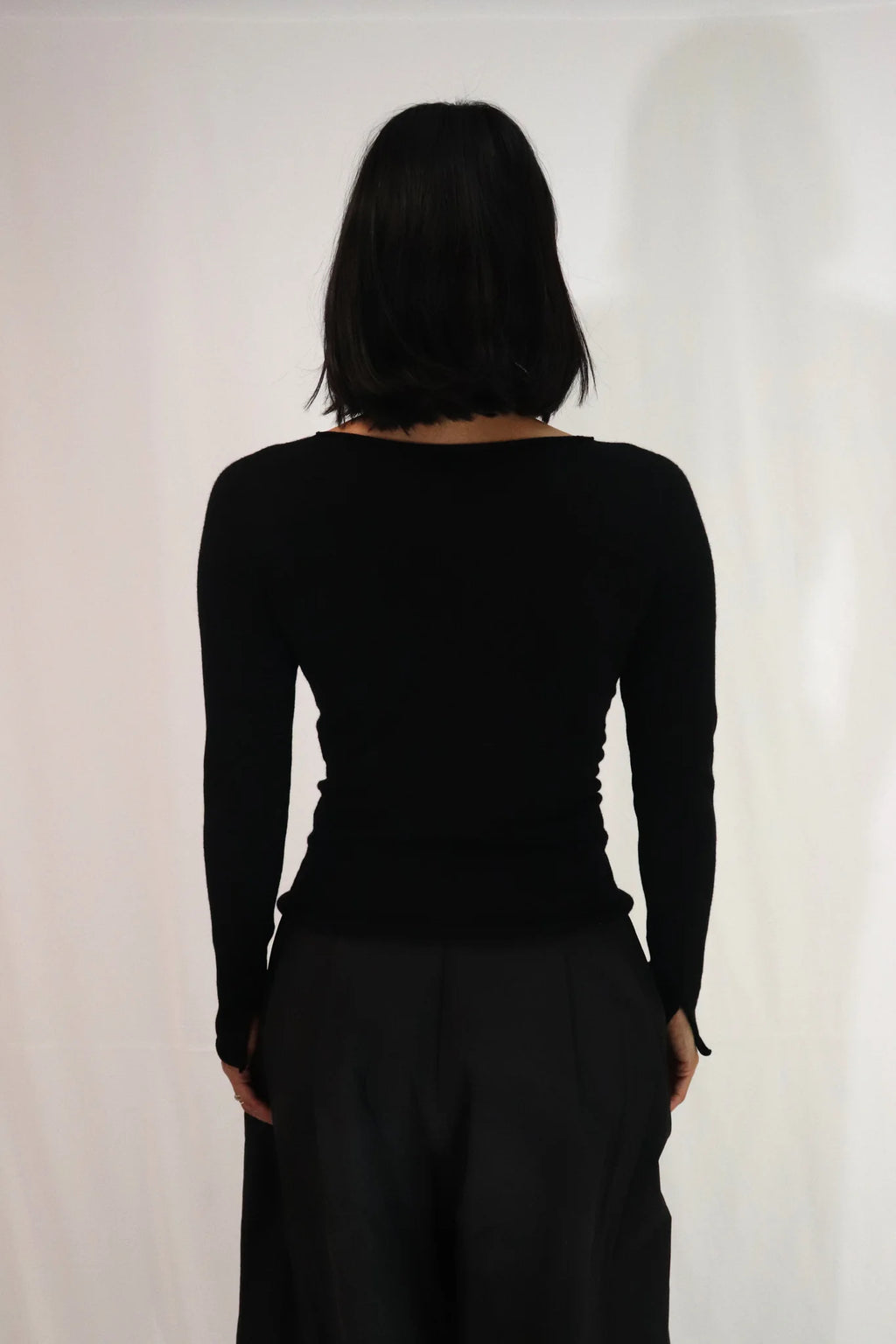 Tatano Melanie Long Sleeve Merino Black