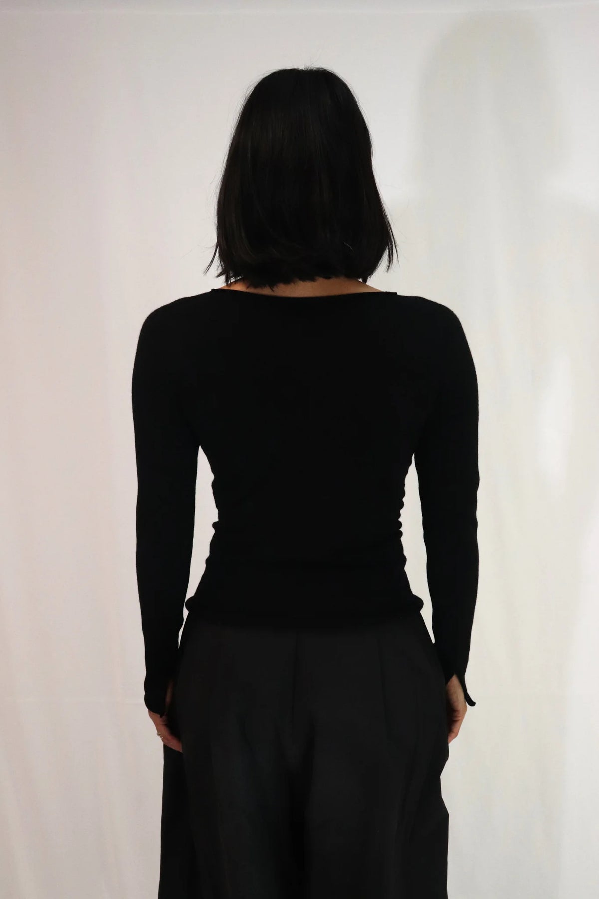 Tatano Melanie Long Sleeve Merino Black