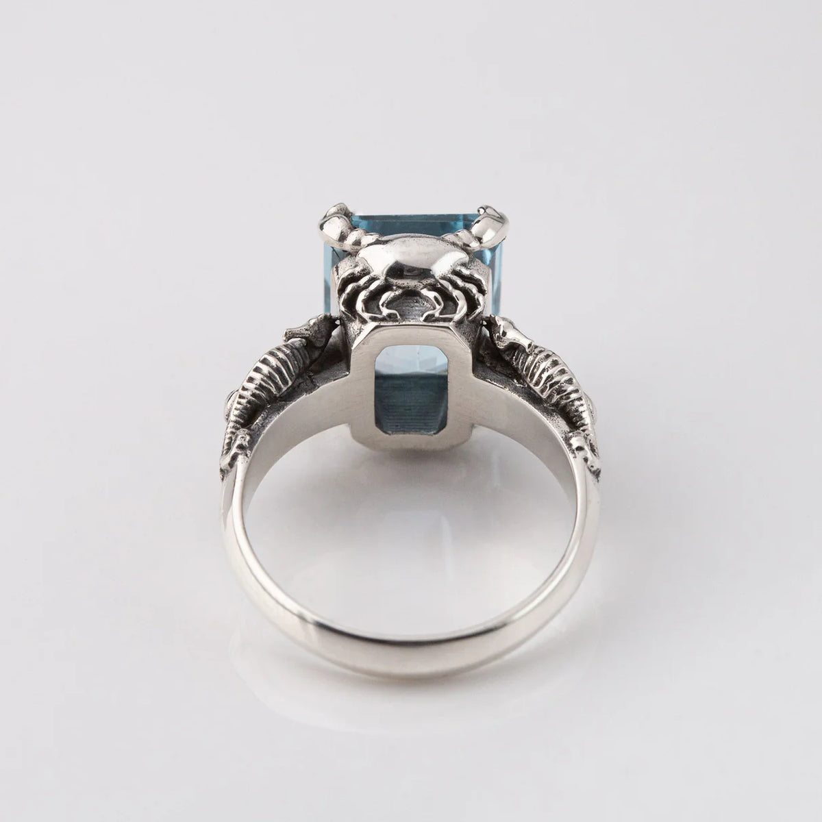 Nick Von K Tide Pool Blue Topaz Ring