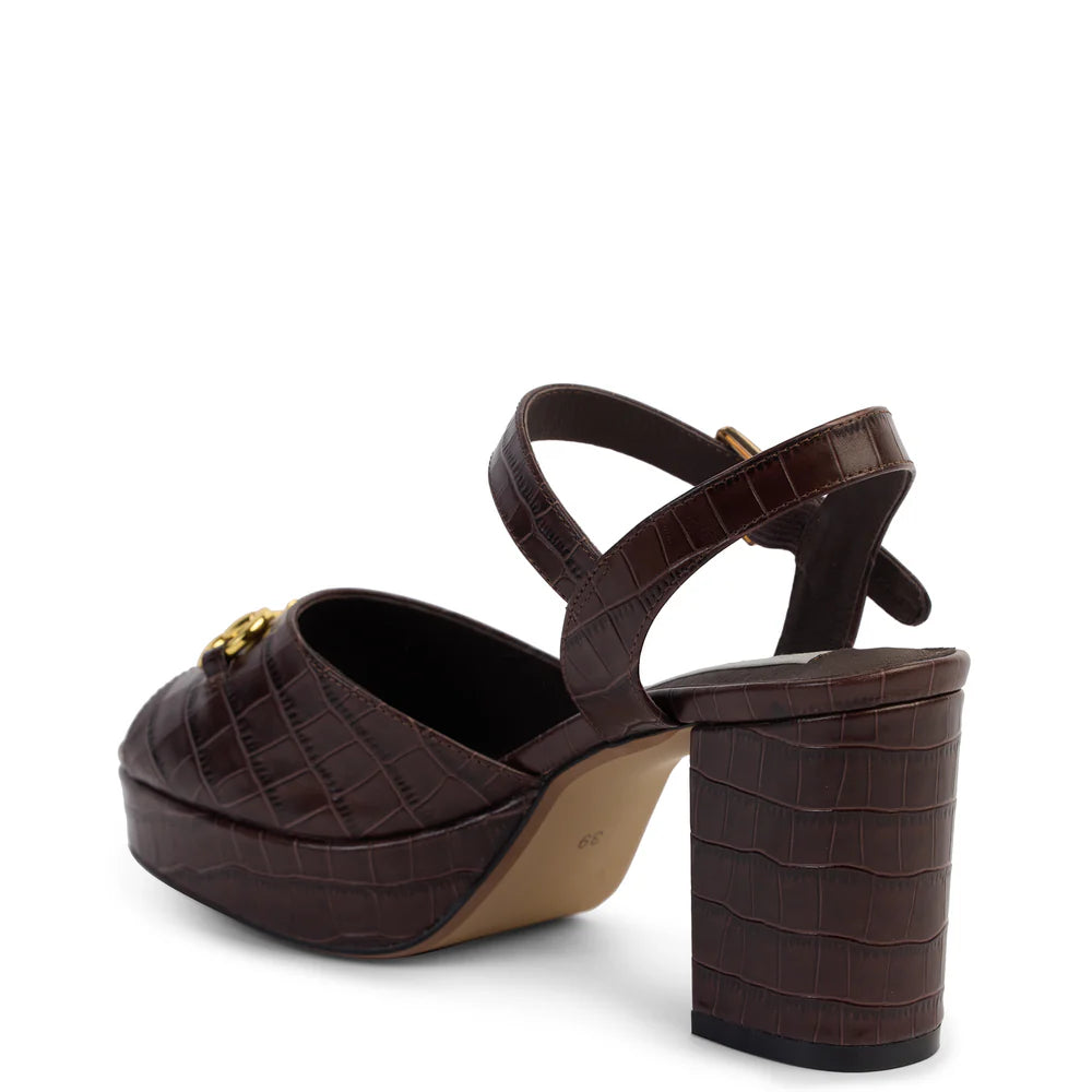 Kathryn Wilson Miranda Chocolate Croc