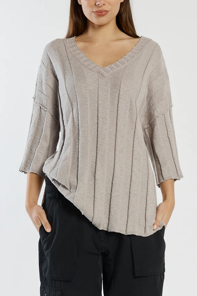 Dref by D Capture Tee Pumice