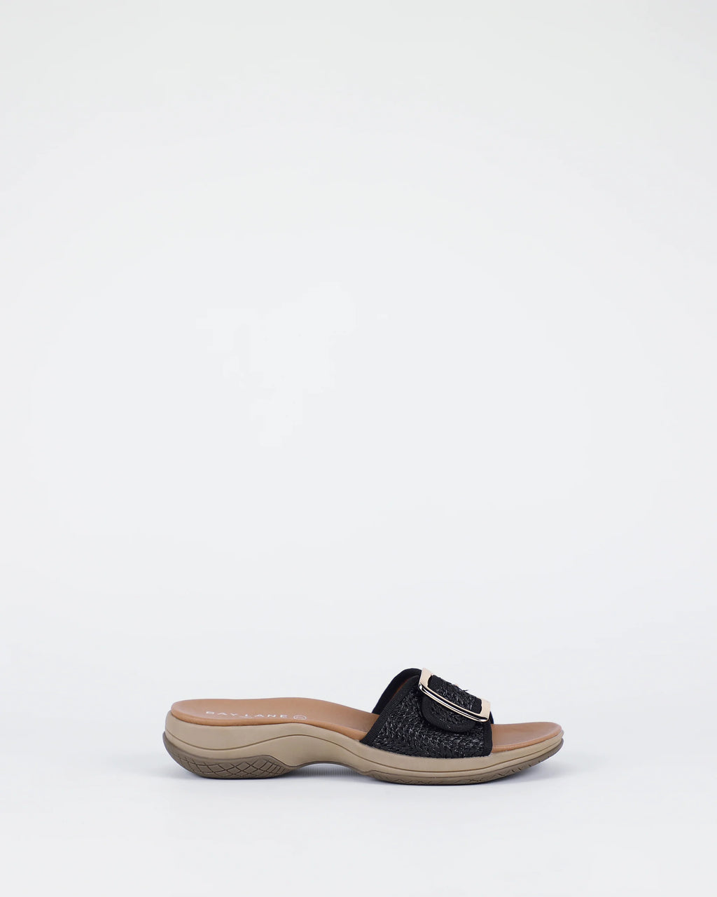 Bay Lane Troppo Black Raffia