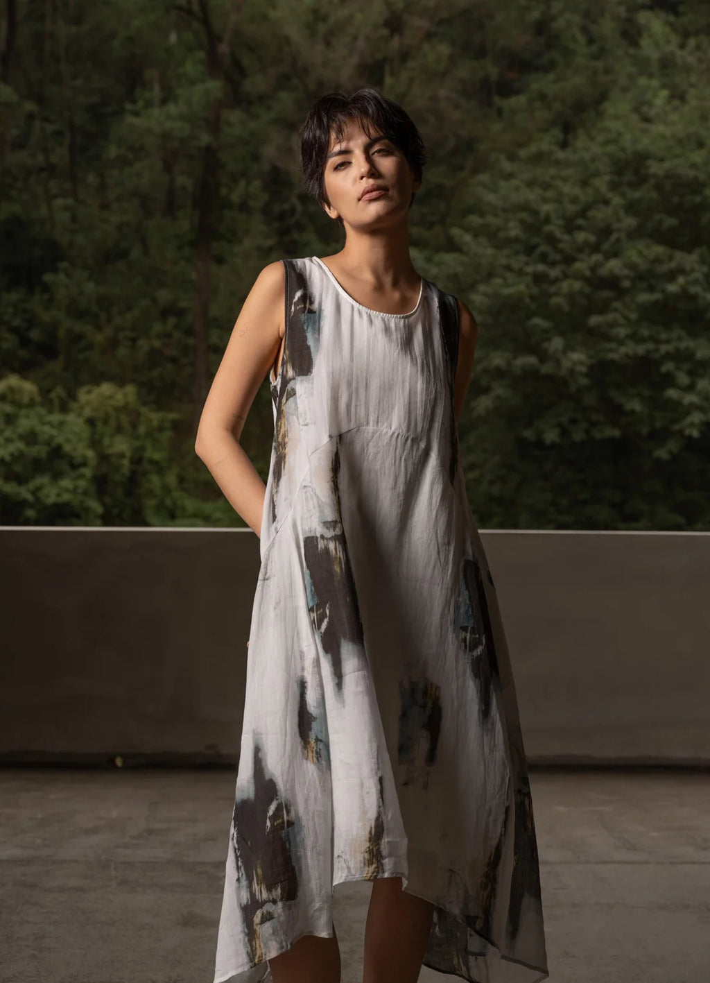 Bone & Arrow Eno Dress Print