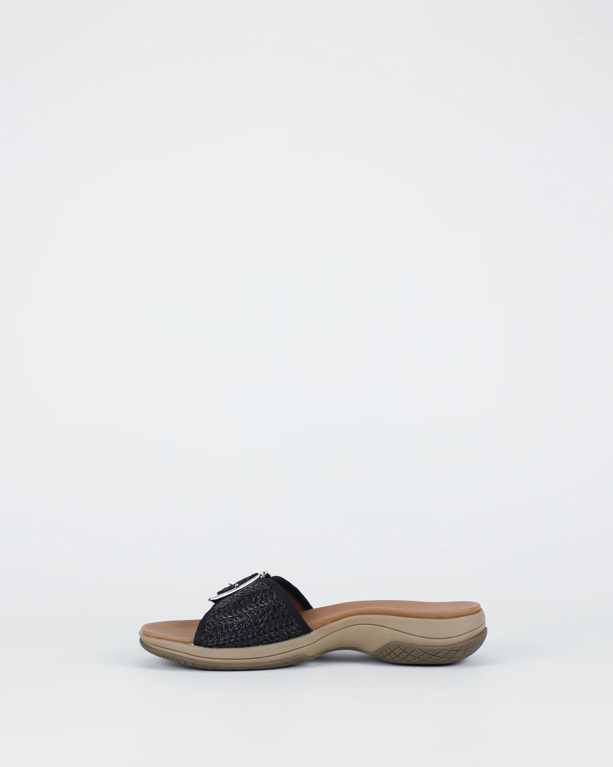 Bay Lane Troppo Black Raffia