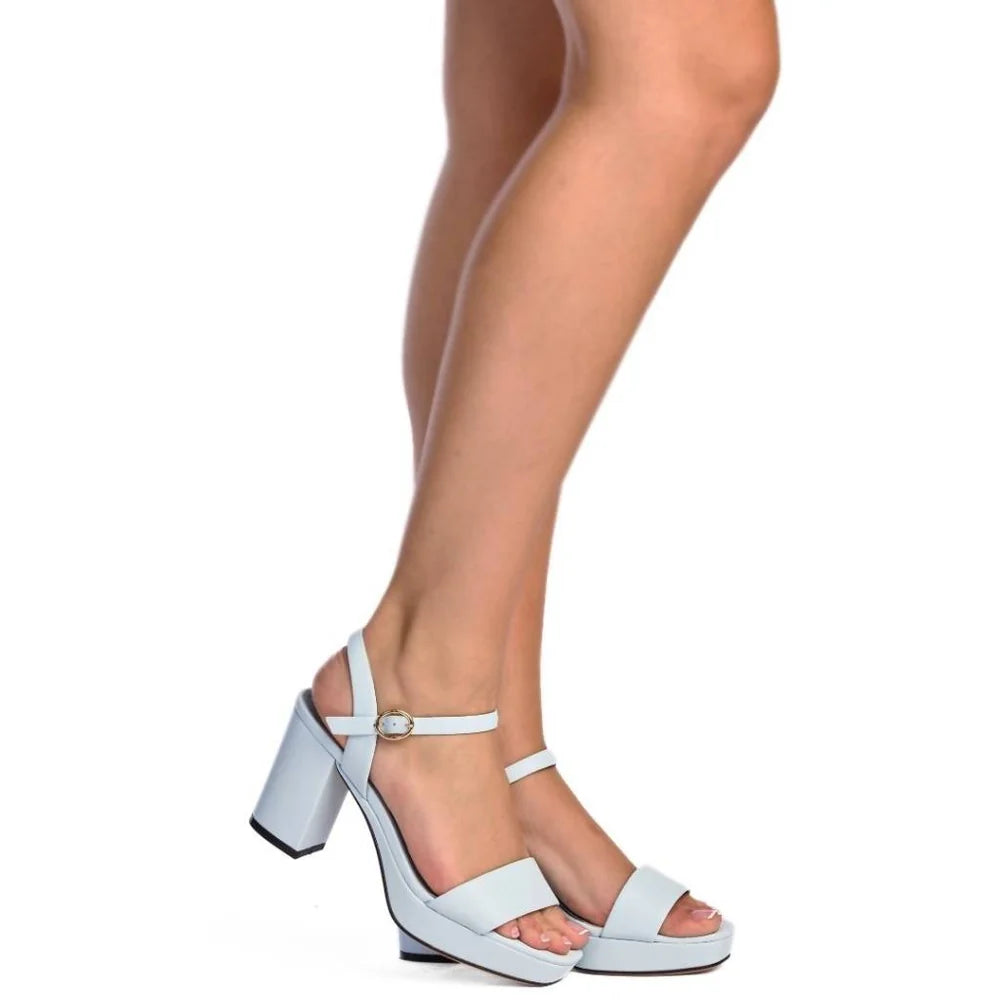 Kathryn Wilson Becky Powder Blue Calf