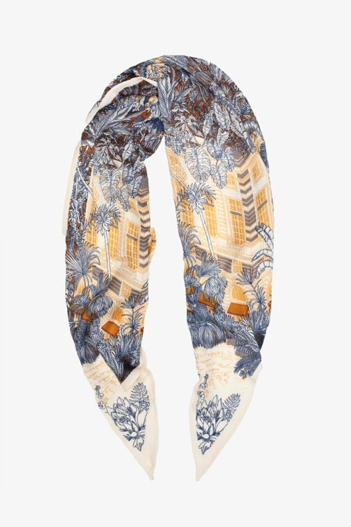Antler Neck Scarf Tuscan Oasis