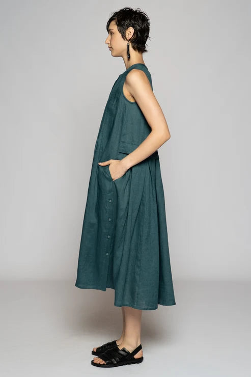 Dogstar Halo Pin Dress Jade