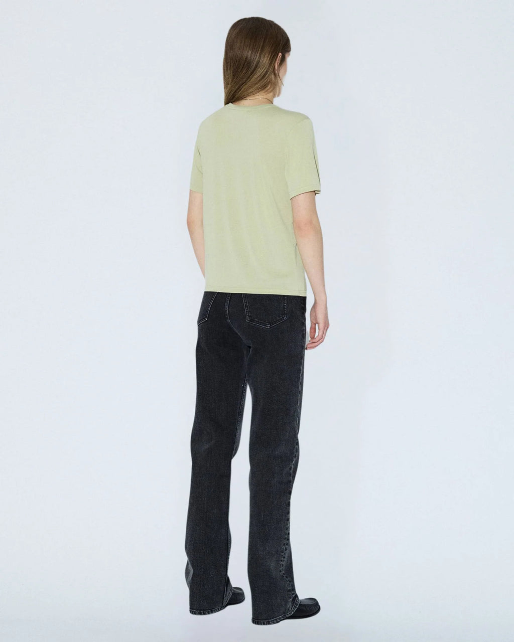 Dr Denim Lyra Top Lt Green Monro