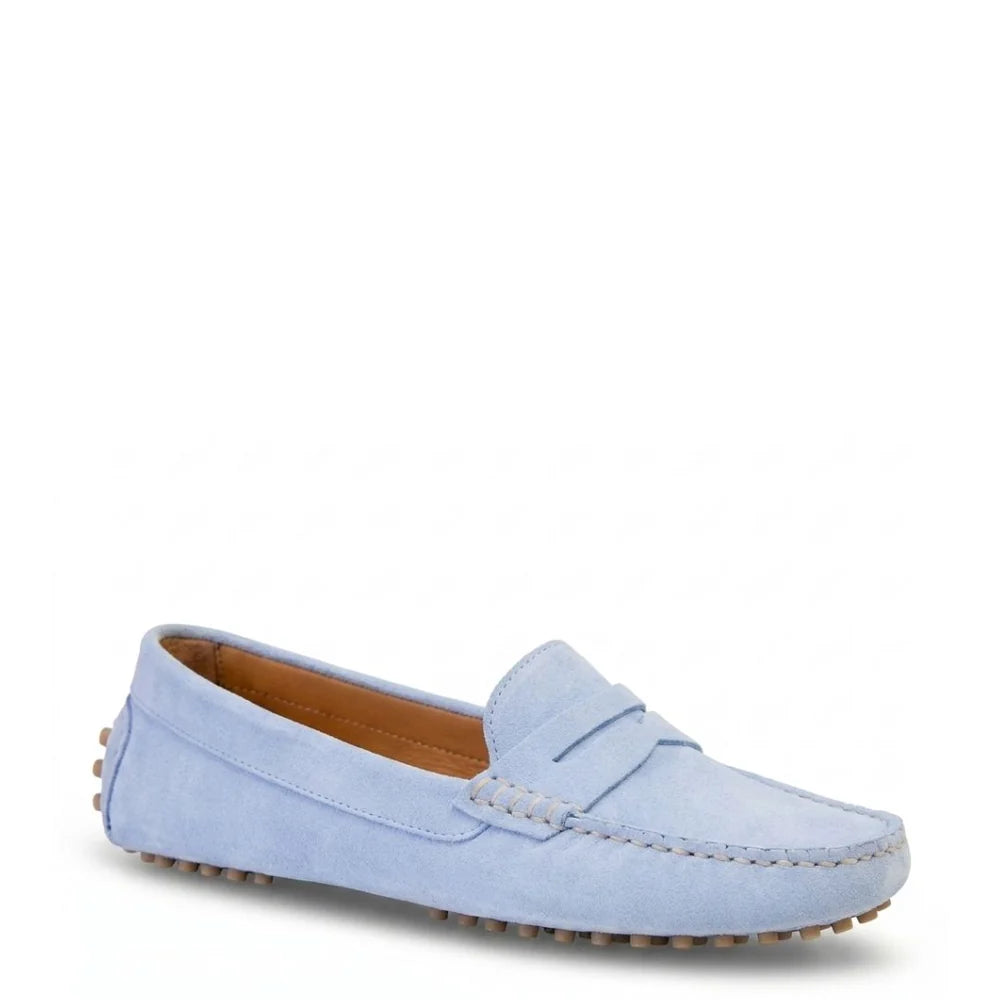 Kathryn Wilson Avery Powder Blue Suede