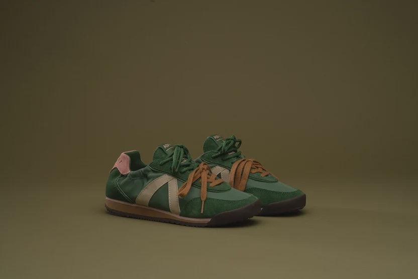ASFVLT Grace Sneaker Dark Green Pink