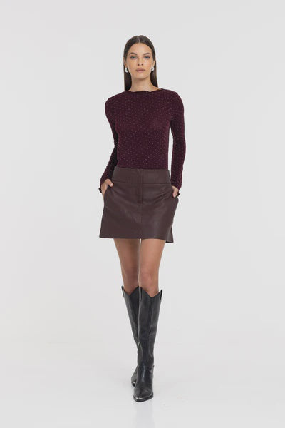 Blak Nocturne Mini Burgundy