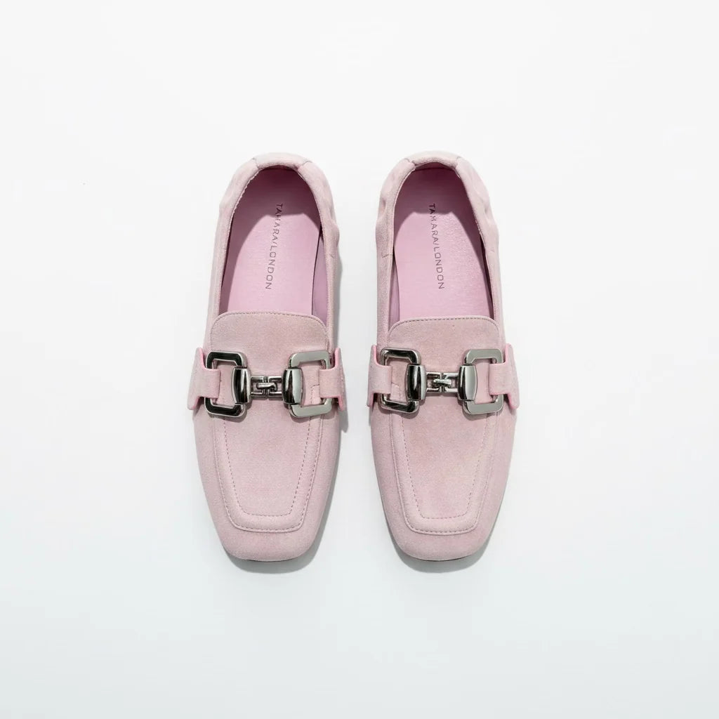 Tamara London Borge Dusty Pink Suede