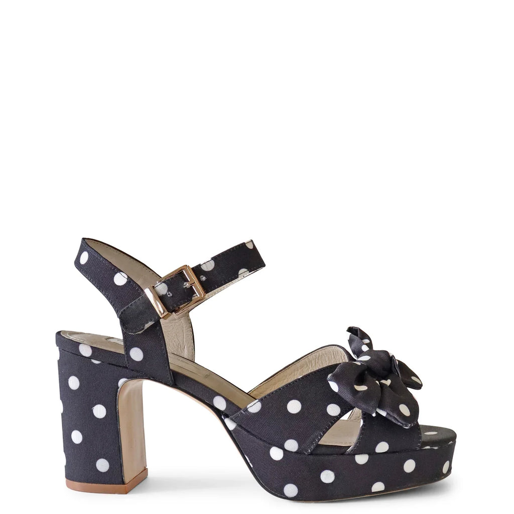 Kathryn Wilson Zsa Zsa Polka Dot Moire