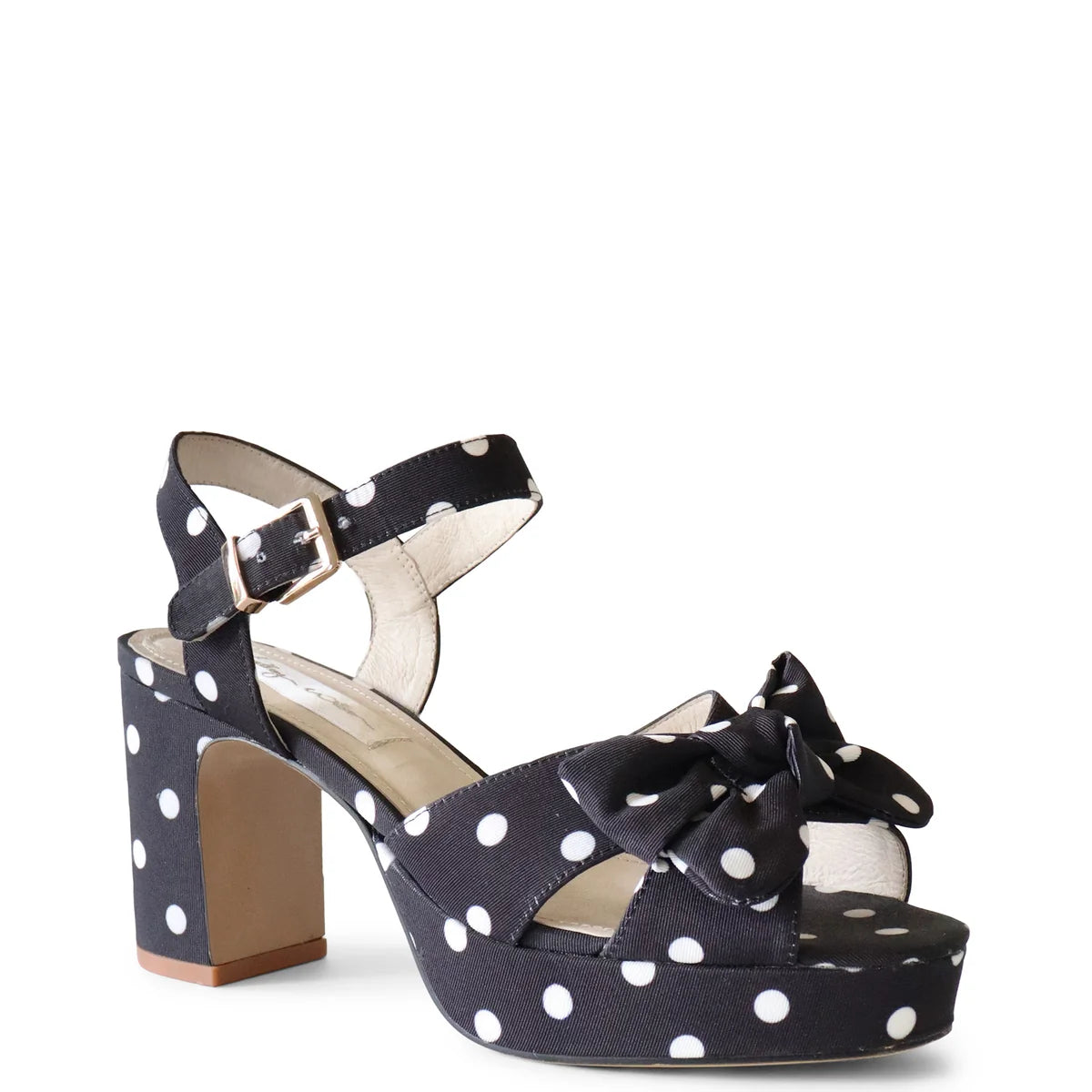 Kathryn Wilson Zsa Zsa Polka Dot Moire