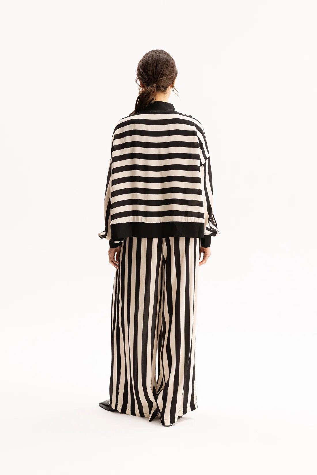 Blacklist Cora Bomber Stripe
