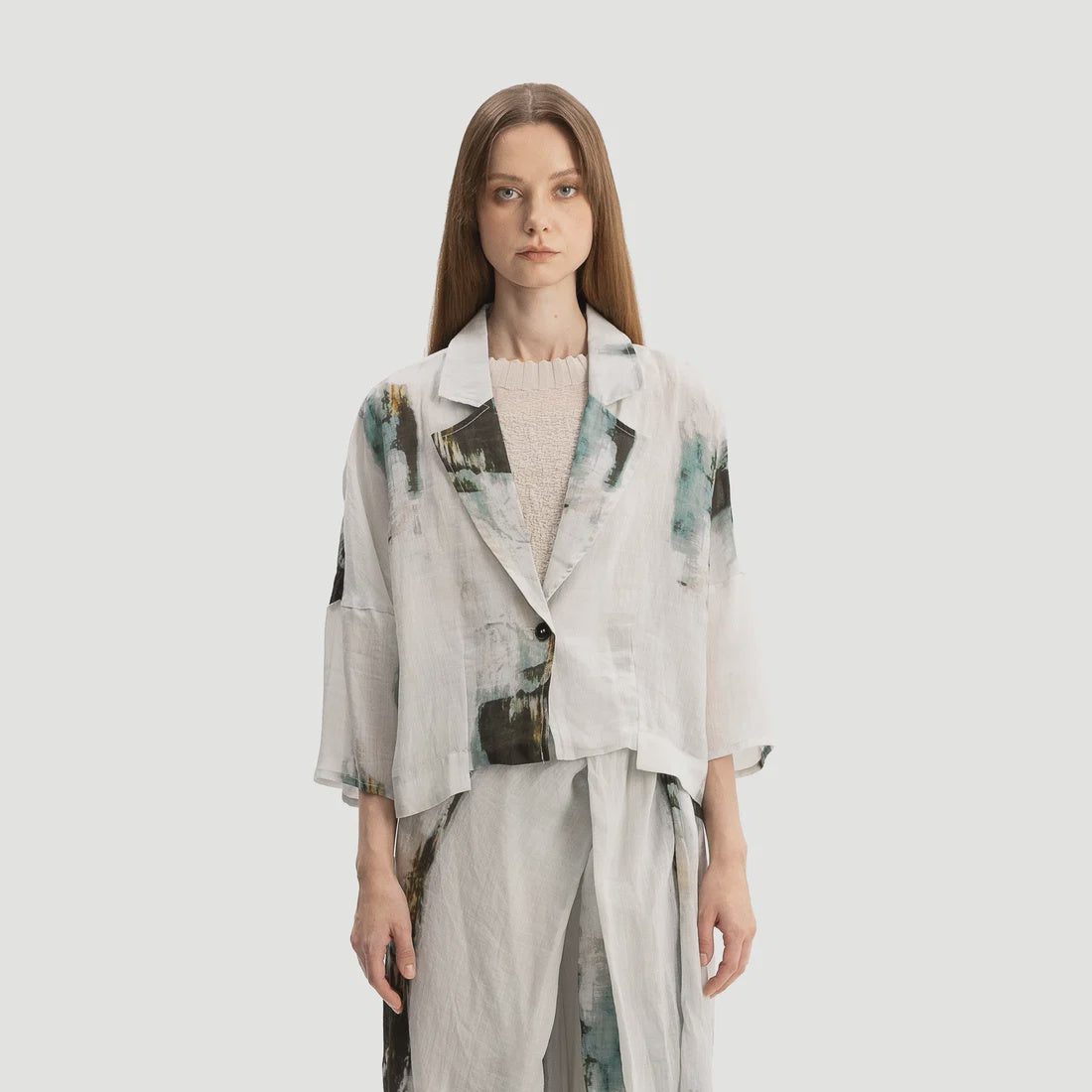 Bone & Arrow Liora Jacket Print