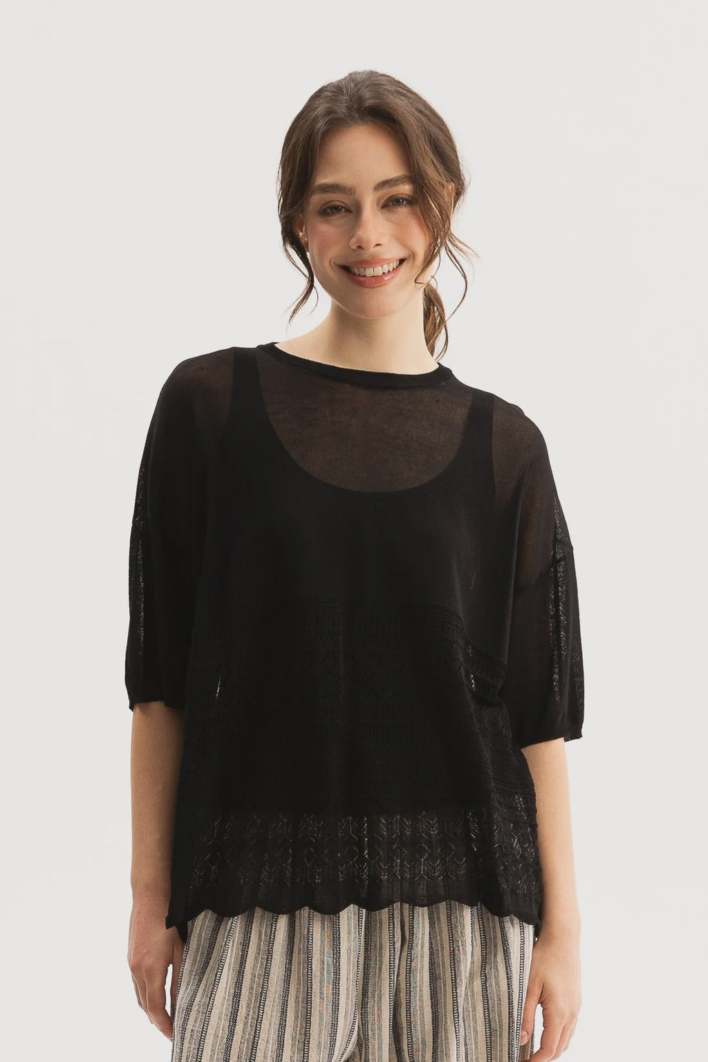 Blacklist Giselle Top Black