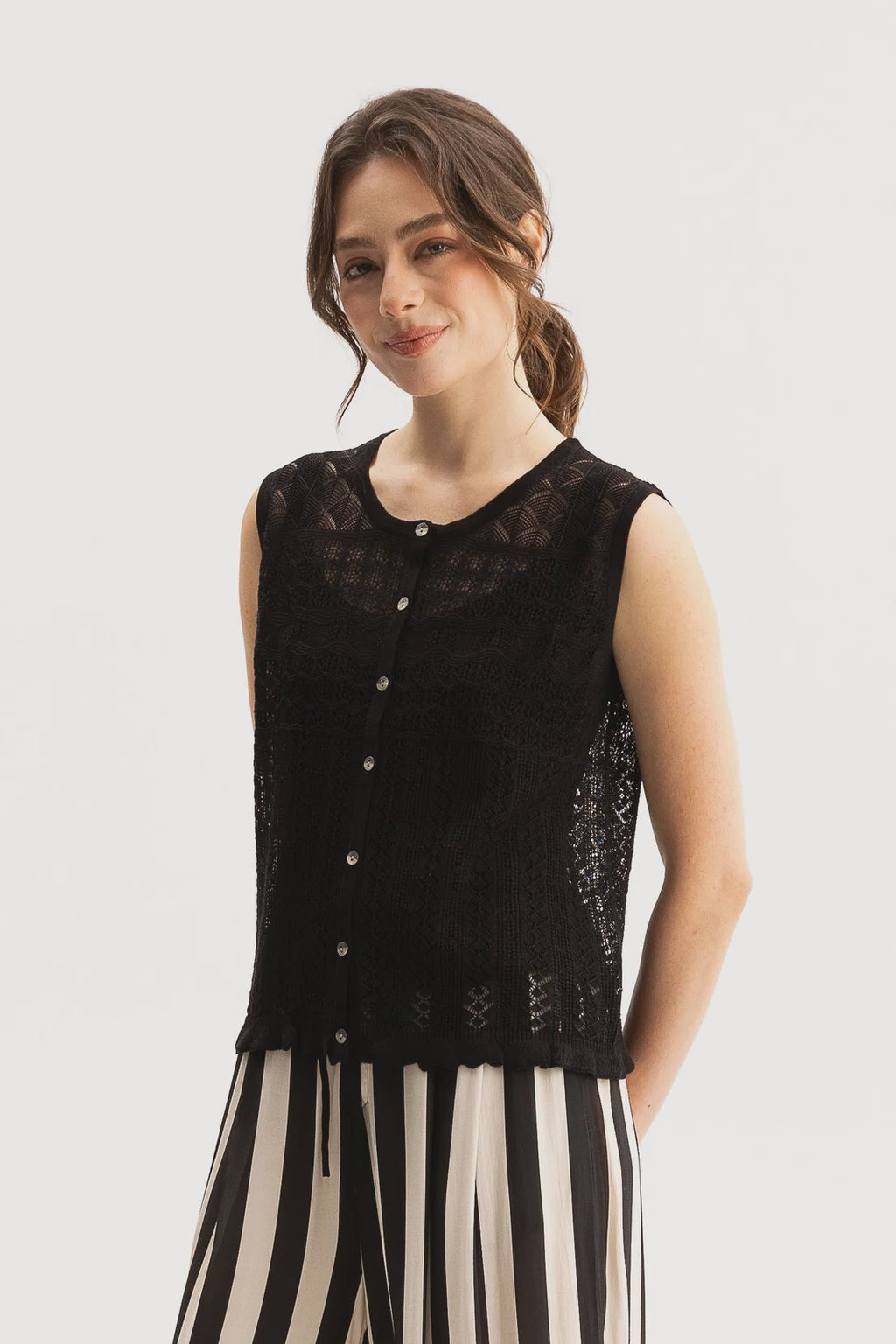 Blacklist Christine Top Black