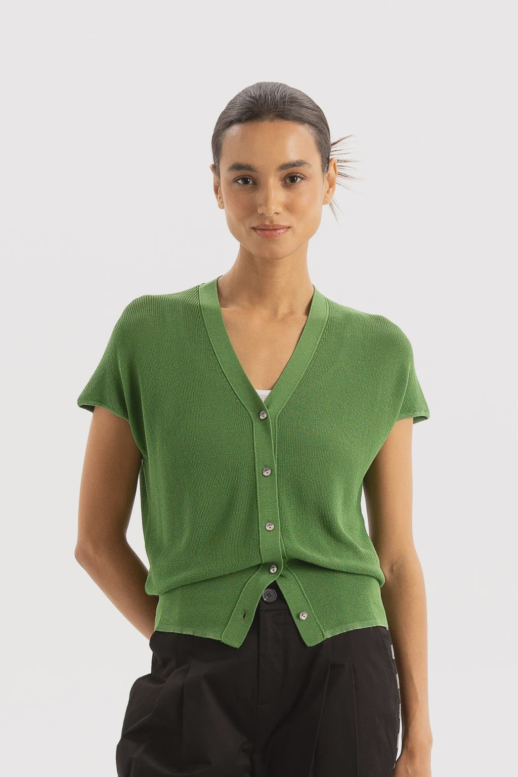 Two by Two Gina Top Green