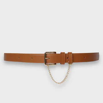 Kathryn Wilson Classic Belt Tan Calf
