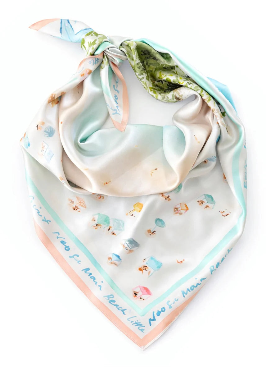 Dark Hampton x Cass Deller Noosa Large Silk Scarf