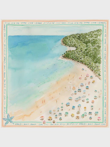 Dark Hampton x Cass Deller Noosa Large Silk Scarf
