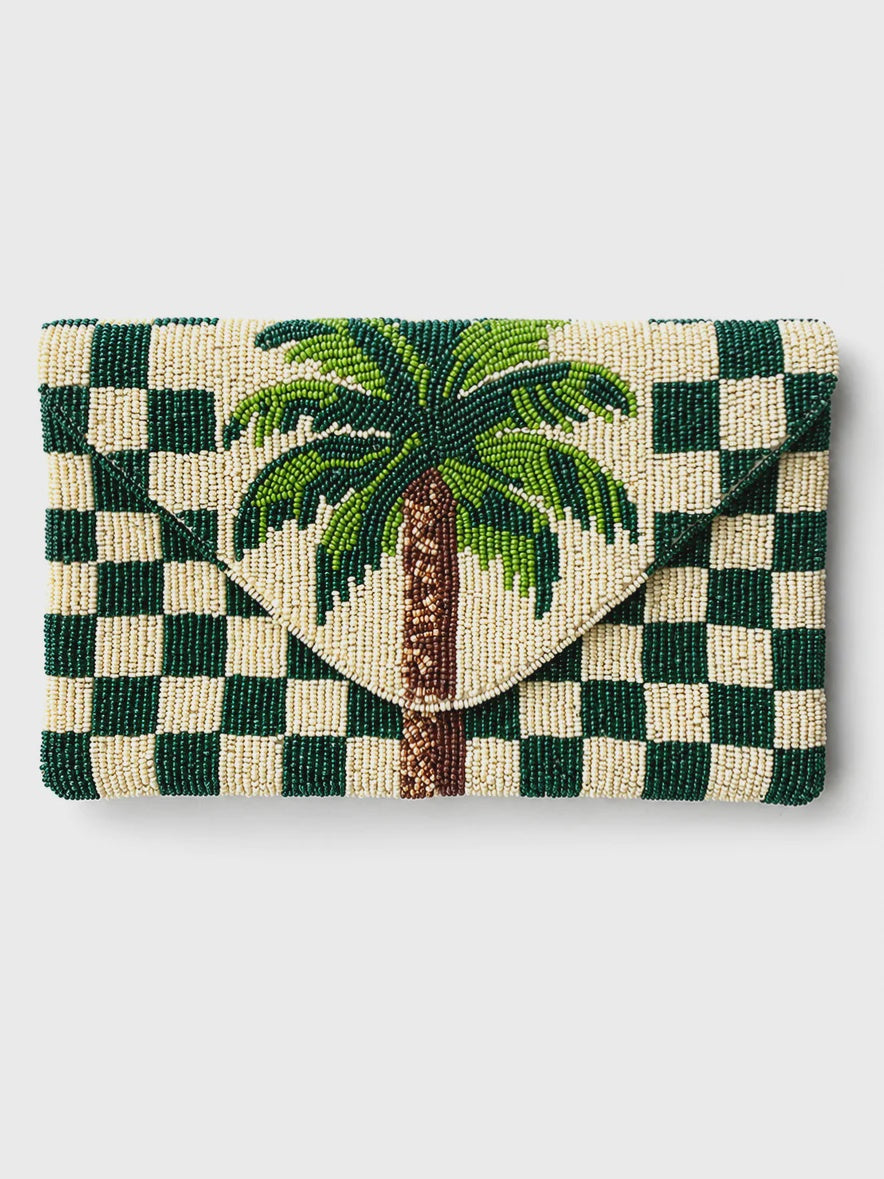 Dark Hampton Beaded Bag The Palm