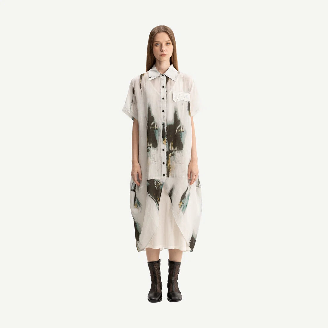 Bone & Arrow Marlie Shirt Dress Print – SoleCentralMatakana