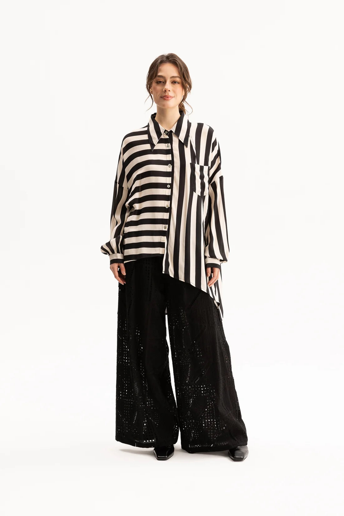 Blacklist Ayla Shirt Stripe