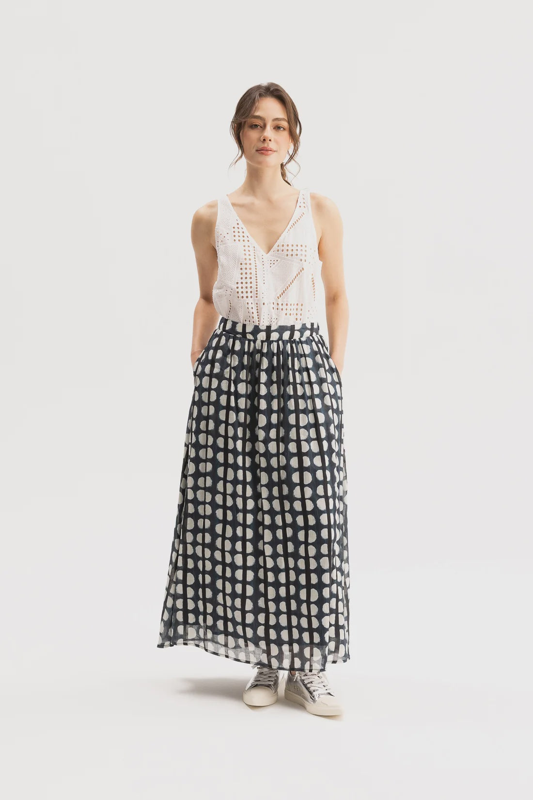 Blacklist Molly Skirt Print