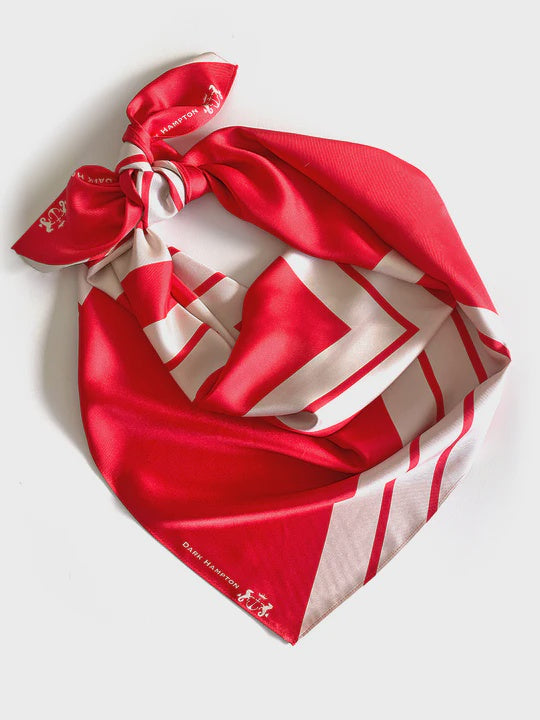 Dark Hampton Sinclair Thomson Large Silk Scarf