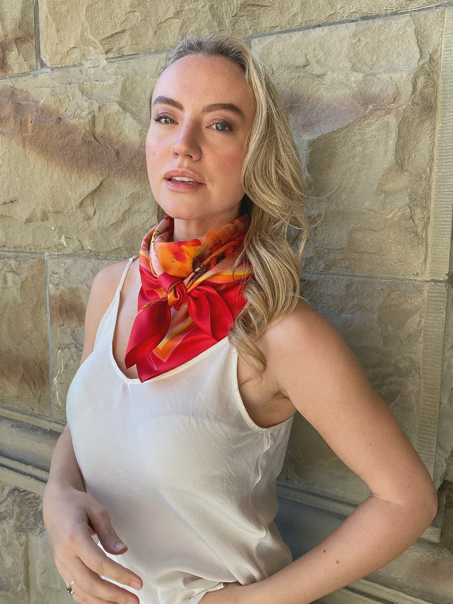 Dark Hampton x Jackie Green Sweet As Silk Scarf