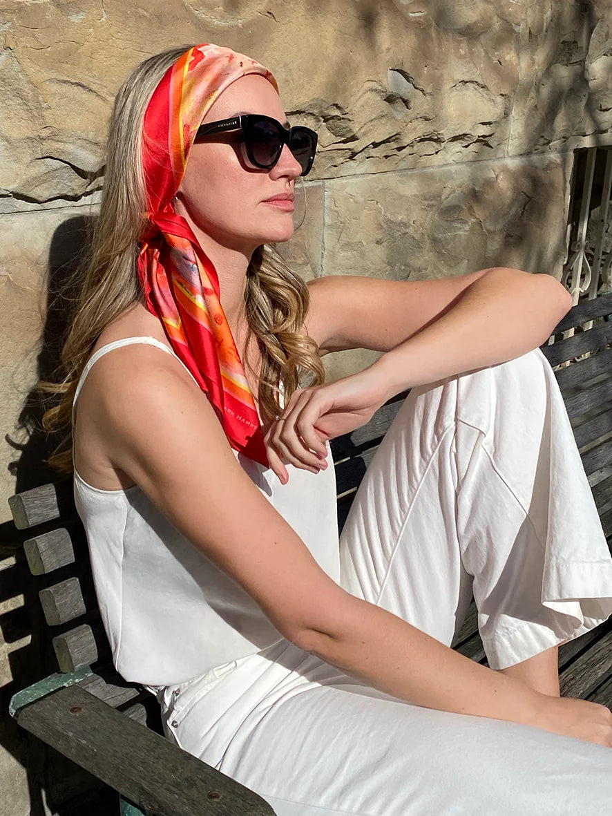 Dark Hampton x Jackie Green Sweet As Silk Scarf