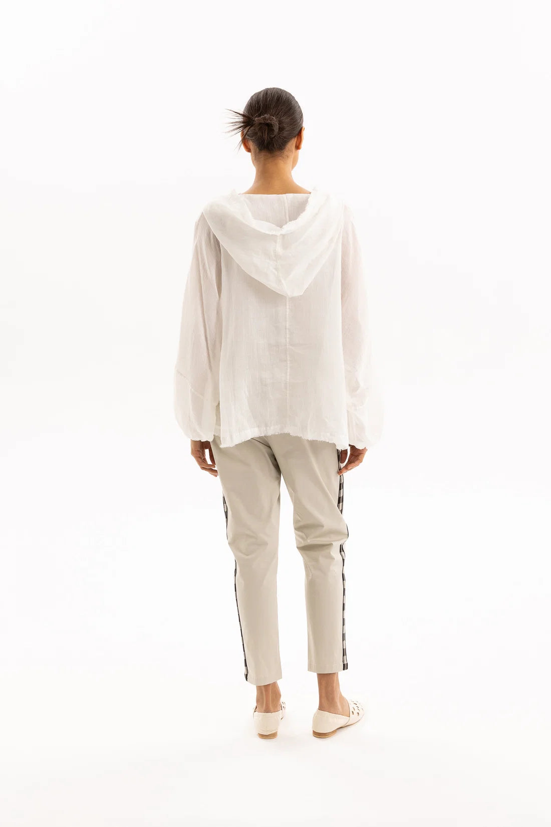 Two by Two Avani Hoody White