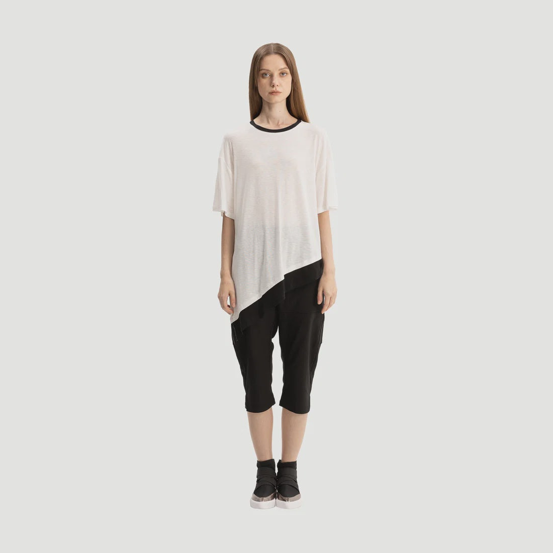 Bone & Arrow Hydie Top White