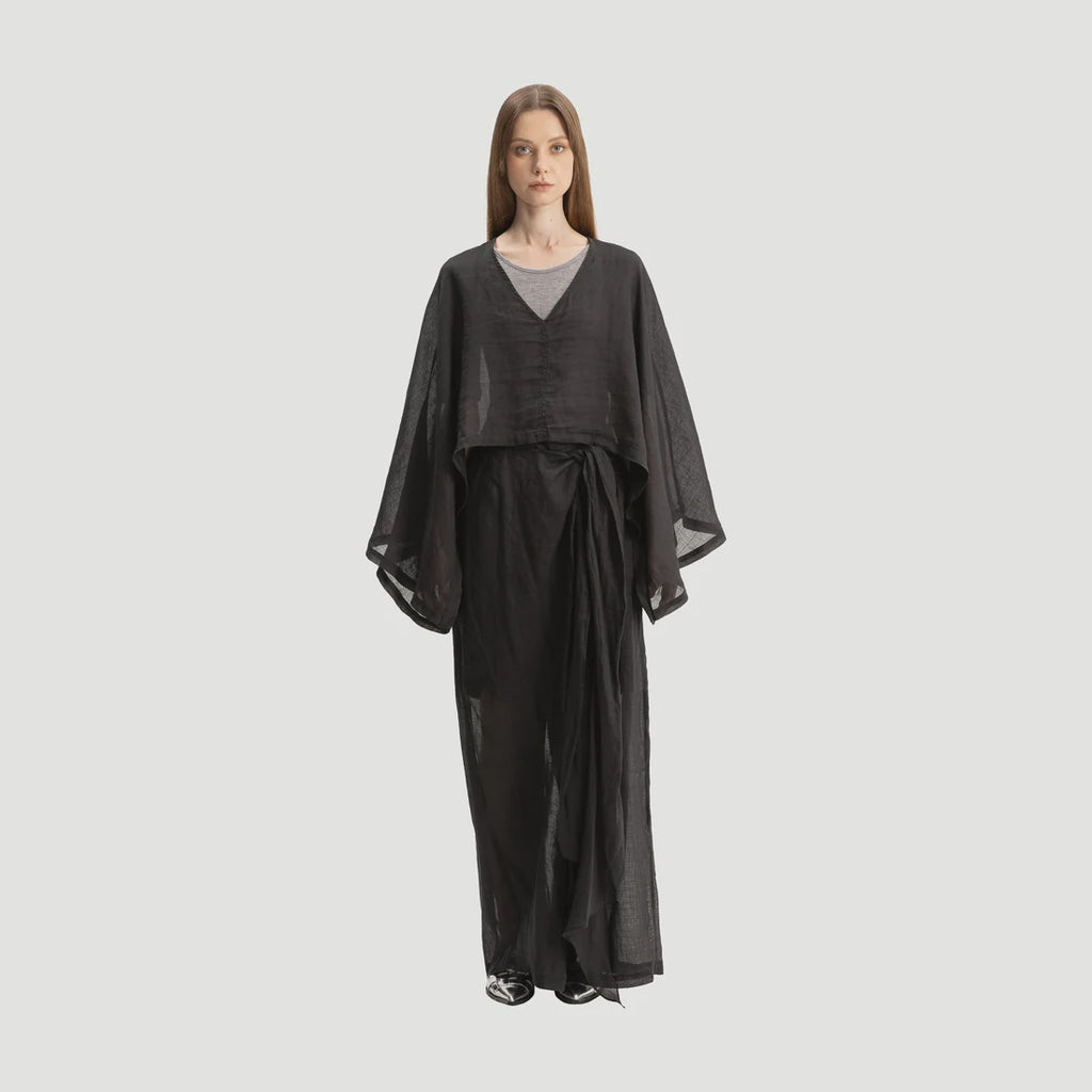 Bone & Arrow Virelle Top Black
