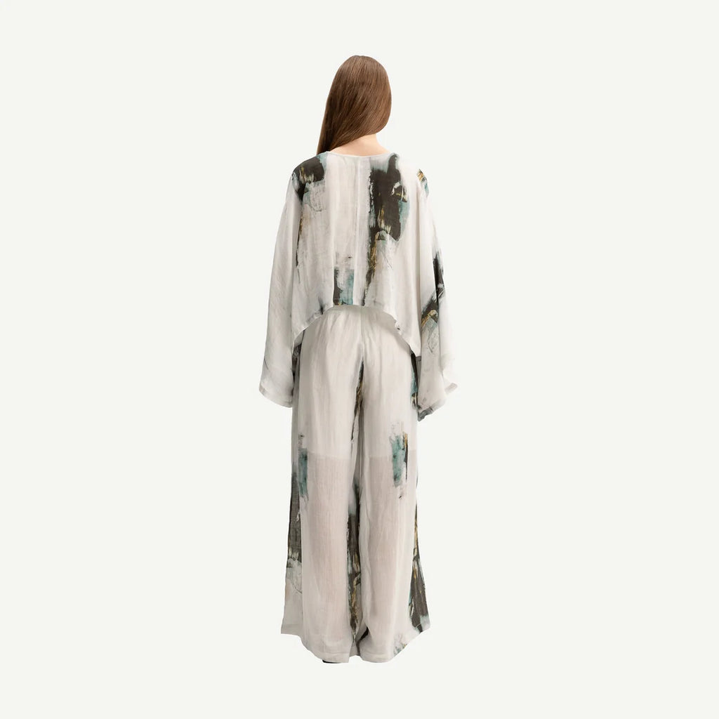 Bone & Arrow Virelle Top Print