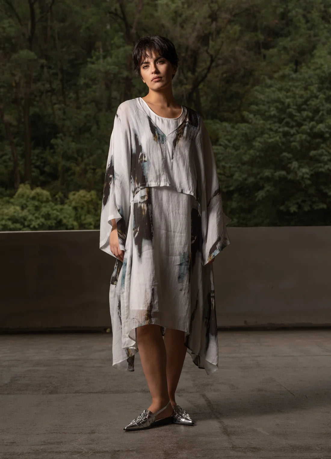 Bone & Arrow Virelle Top Print