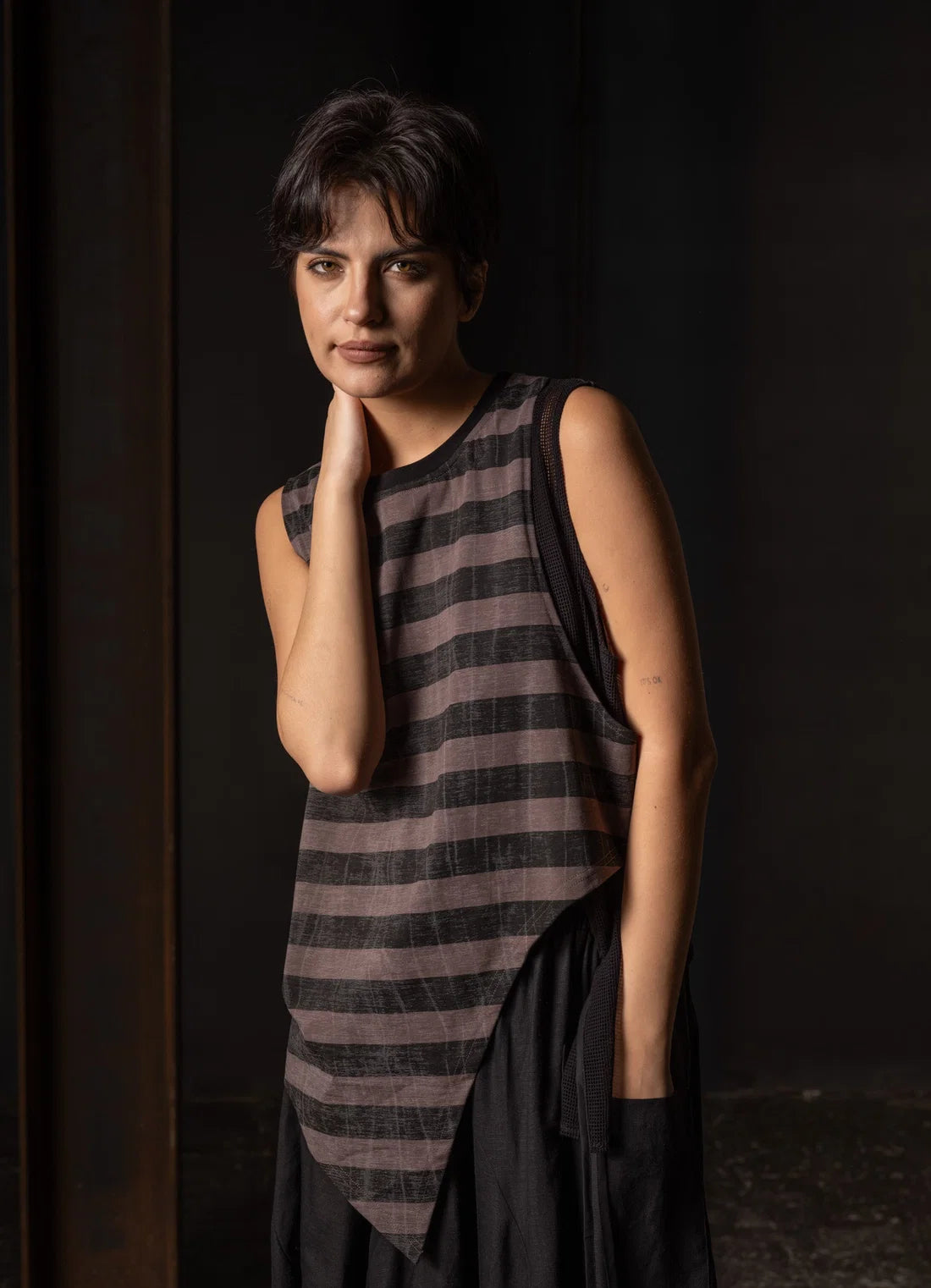 Bone & Arrow Parvi Top Stripe