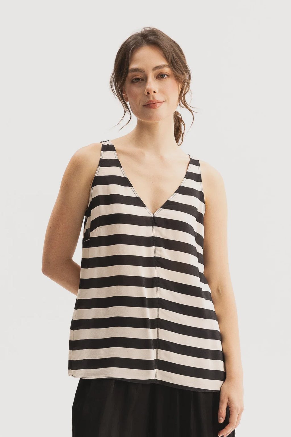 Blacklist Aslin Singlet Stripe