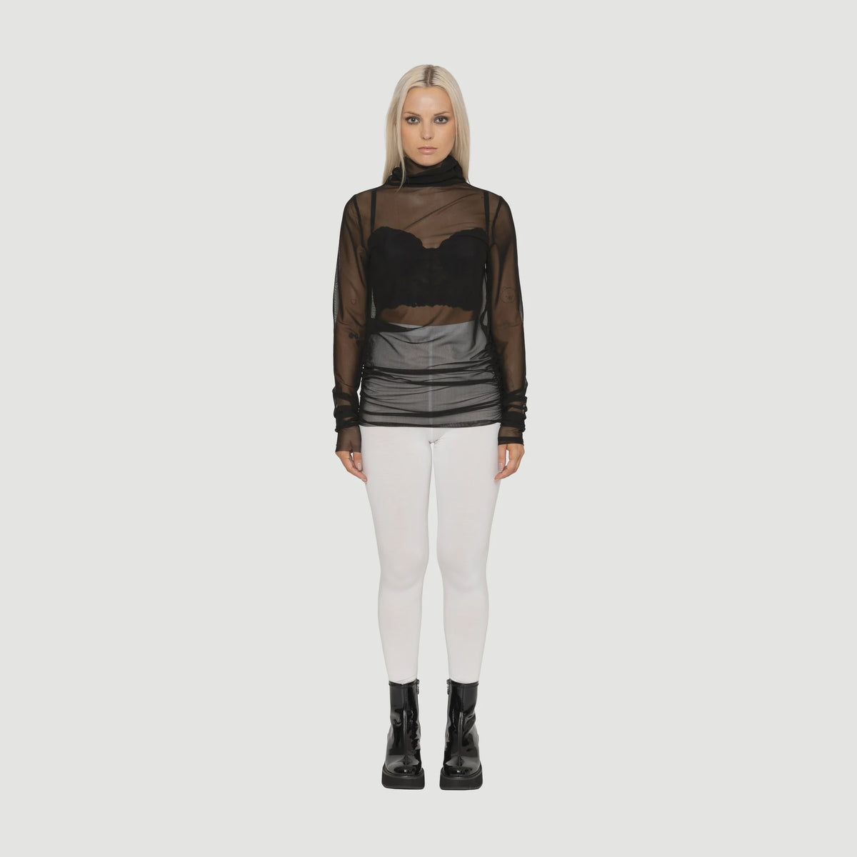 Bone & Arrow Ren Top Black