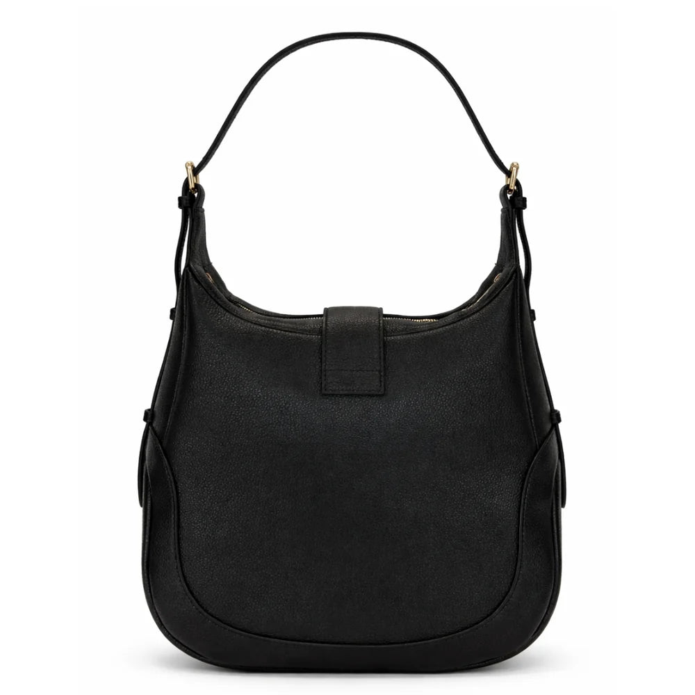 Kathryn Wilson Devon Shoulder Bag Black Pebble